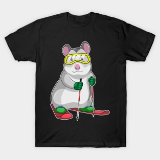 Hamster Skier Ski T-Shirt